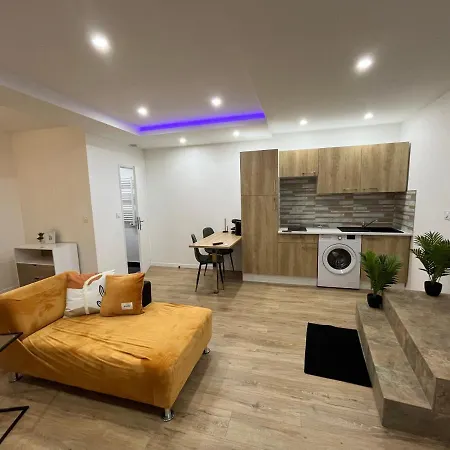 Appartement Luxe Jaune Saint-Etienne  Buitenkant foto