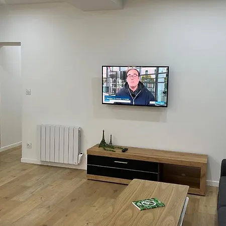 Appartement Luxe Jaune Saint-Etienne  Buitenkant foto